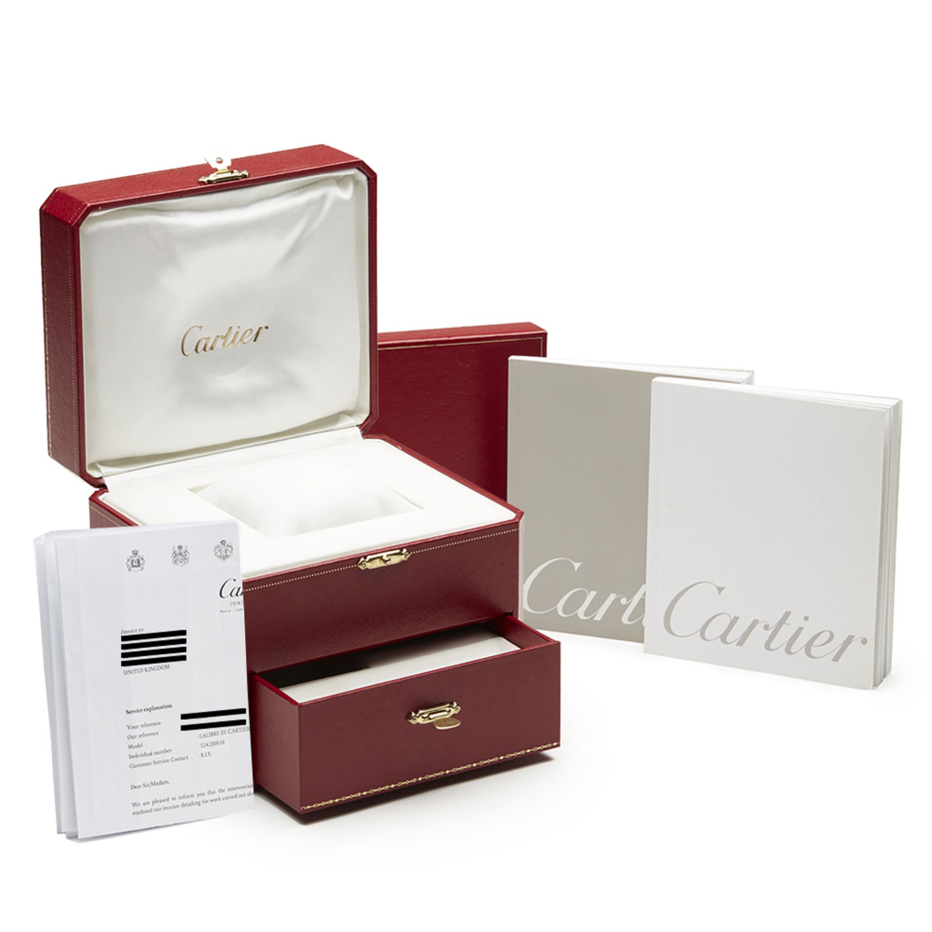 Cartier Calibre Central Chronograph 44mm 18K Rose Gold - 3242 or W7100004 - Bild 9 aus 9