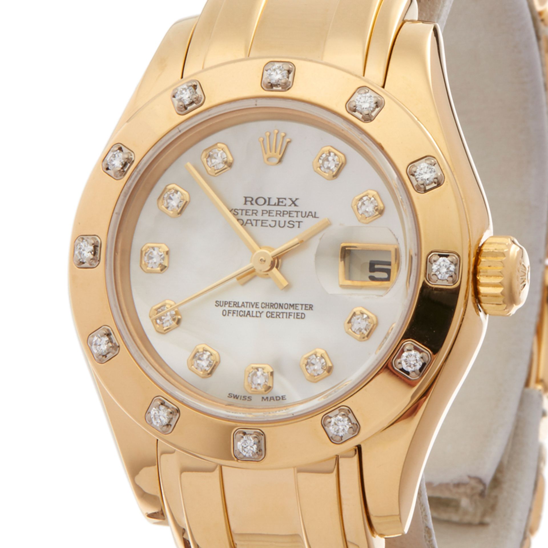 Rolex Pearlmaster 29 18K Yellow Gold - 80318