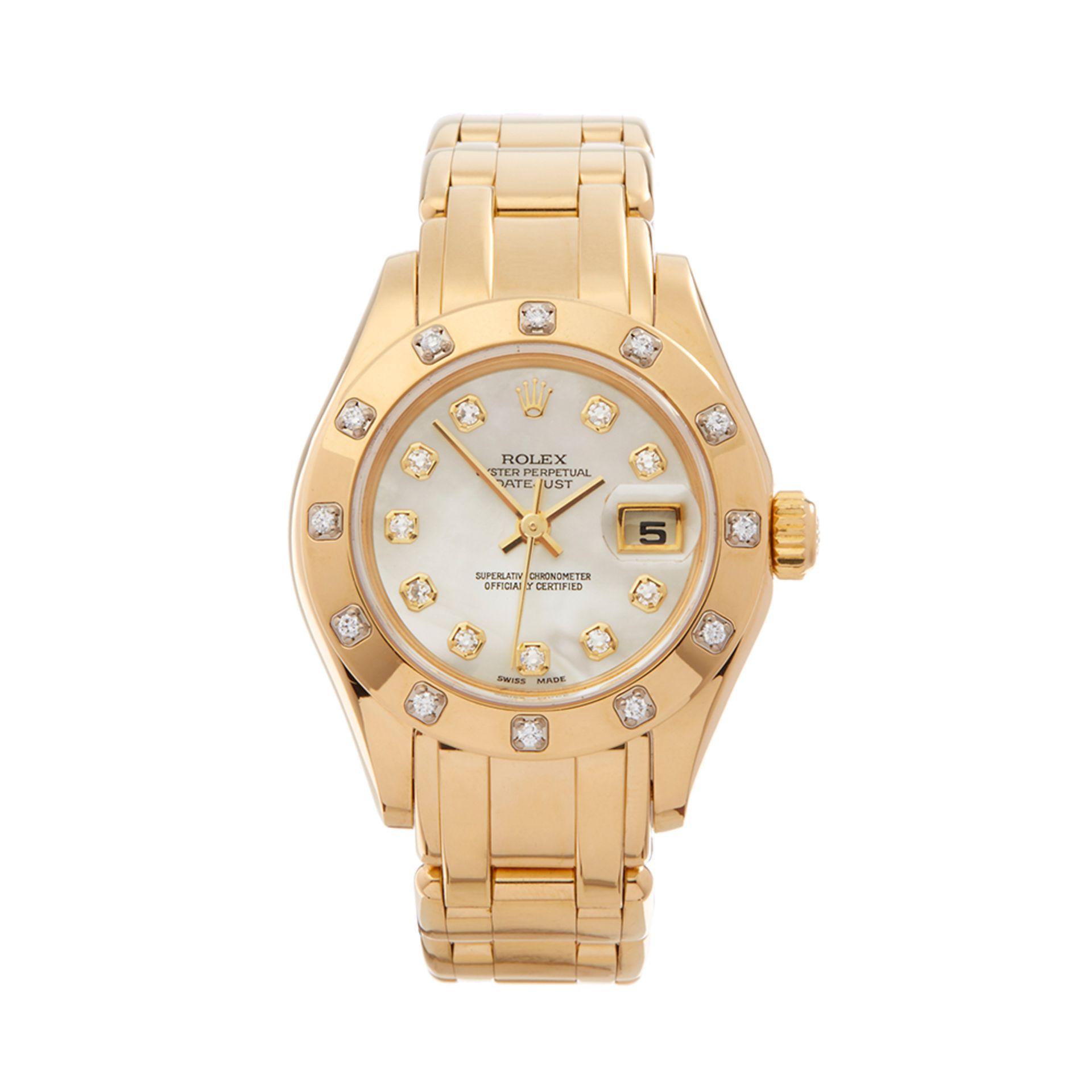 Rolex Pearlmaster 29 18K Yellow Gold - 80318 - Image 2 of 7