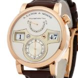 A. Lange & Sohne Zeitwerk 18K Rose Gold - 140.032F