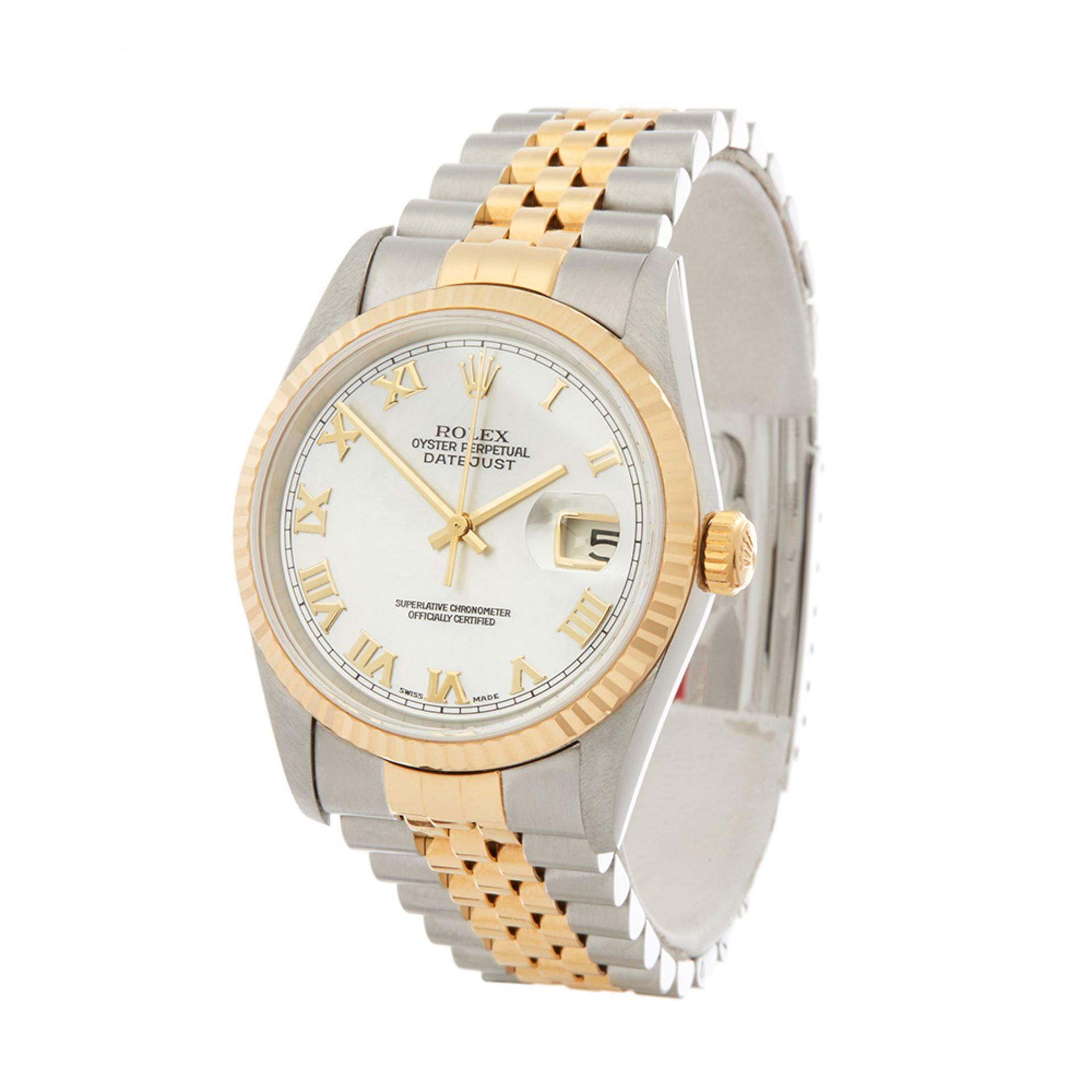 Rolex Datejust 36 Stainless Steel & 18K Yellow Gold - 16233 - Image 3 of 7