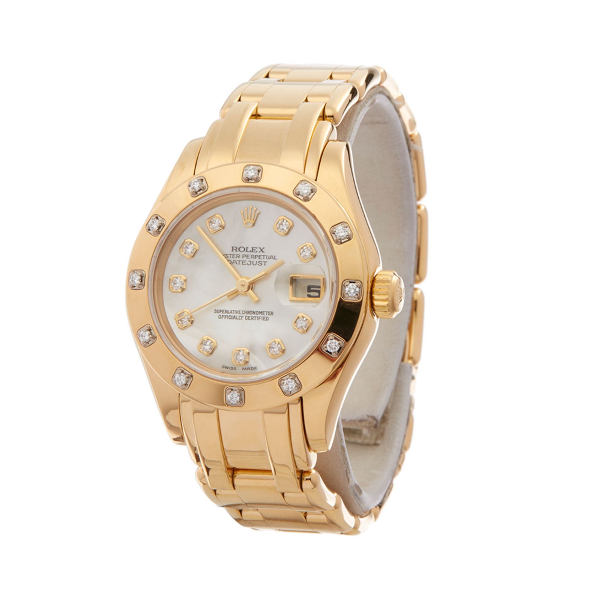 Rolex Pearlmaster 29 18K Yellow Gold - 80318 - Bild 3 aus 7