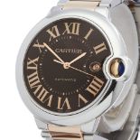 Cartier Ballon Bleu Stainless Steel & 18K Rose Gold - W6920032