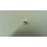 1.04ct brilliant cut diamond, loose stone.K colour and I1 clarity. 6.36 x 6.42 x 4.07mm. IGI