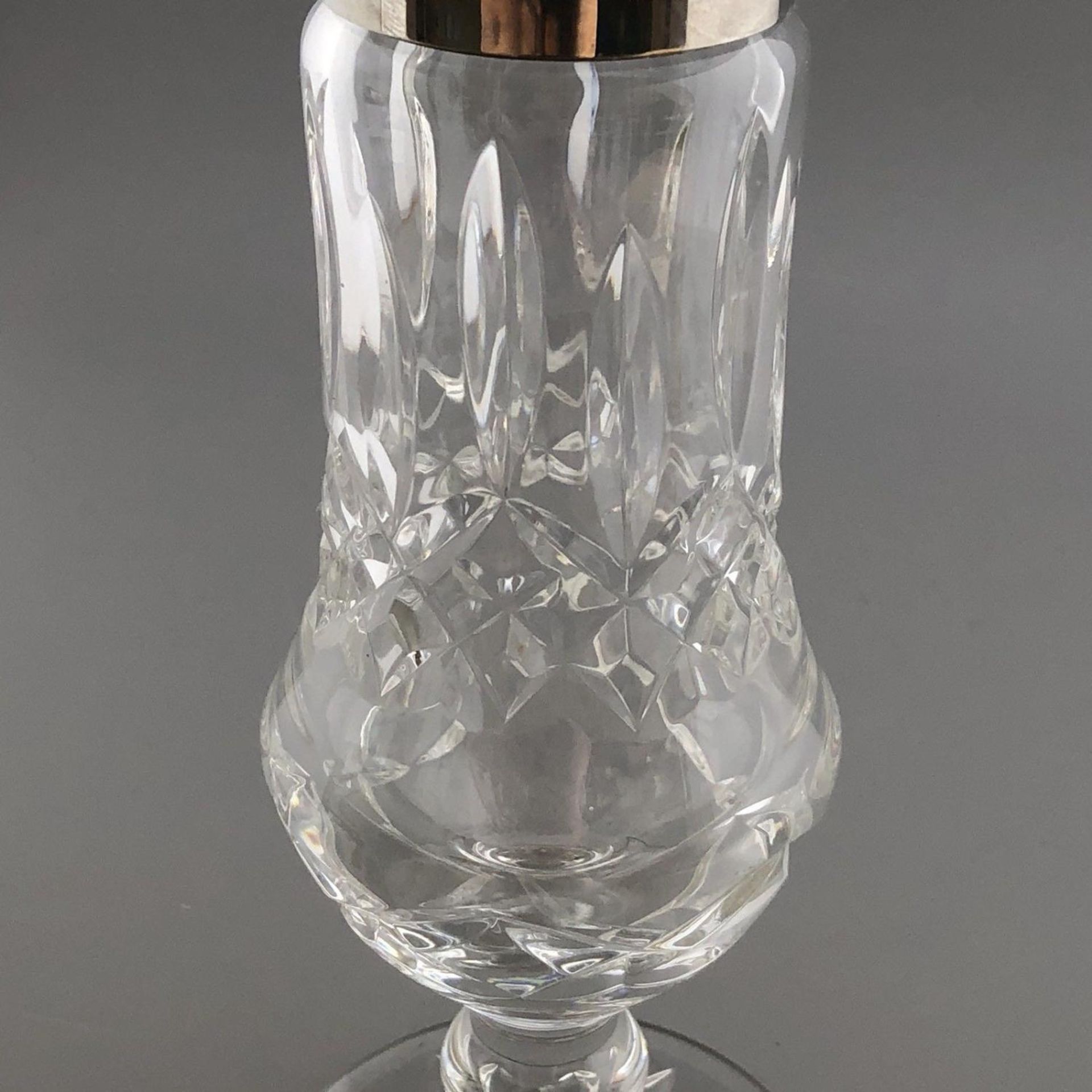 Irish Crystal - Lismore Pattern by Waterford - Large Sugar or Flour Caster - Image 4 of 7