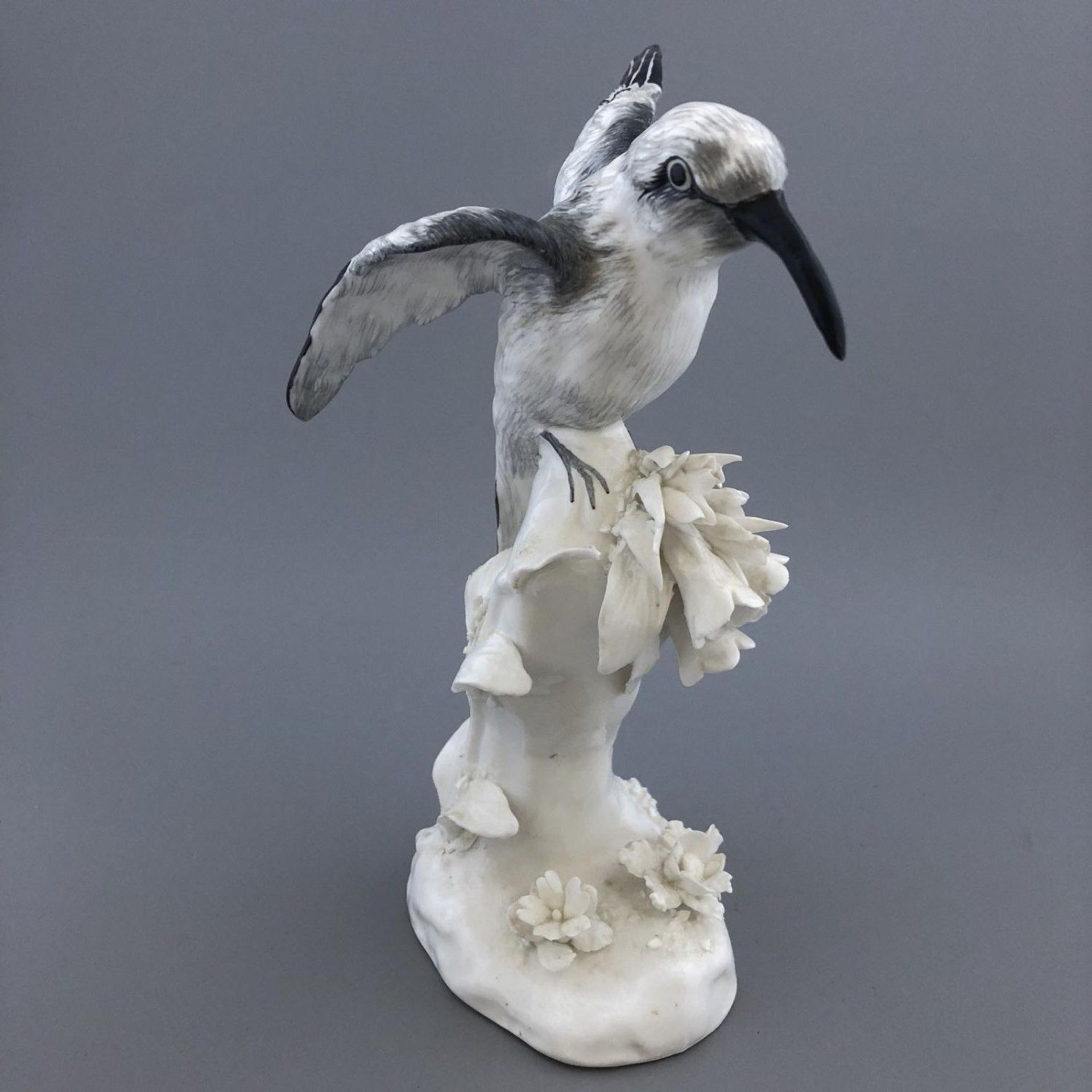 English Porcelain Bee Eater Bird Figurine by J T Jones for Crown Staffordshire - Image 2 of 6