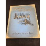 Among the Camps by Thomas Nelson Page 1892 - Antique Childrens Illustrated Book