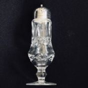 Irish Crystal - Lismore Pattern by Waterford - Large Sugar or Flour Caster