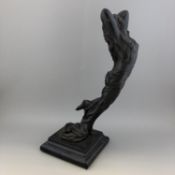 1991 Austin Sculpture - Semi Nude Female - 28cm