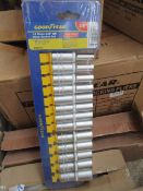 Goodyear New and sealed r 13pc deep socket set rrp £24.99