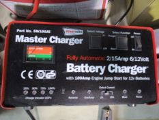 New & Unused Large size Battery Charger with 100 amp Booster original rrp £119 .