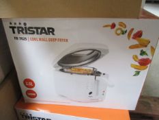 Brand new Boxed Tristar 2.5L Cool wall fryer rrp £49.99