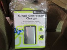 24pcs Brand new sealed emergency fone charger with variety of leads