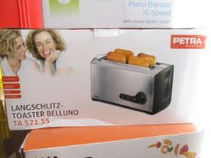 Brand new Boxed Princess 4 slice long slot toaster RRP £49.99