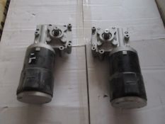 2pcs Caravan mover motors look new unused but unchecked by us