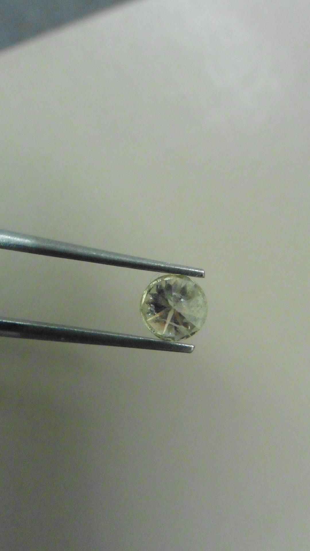 1.03ct Brilliant Cut Diamond, Enhanced stone. J colour, i2 clarity. . Valued at £1490 - Image 2 of 5