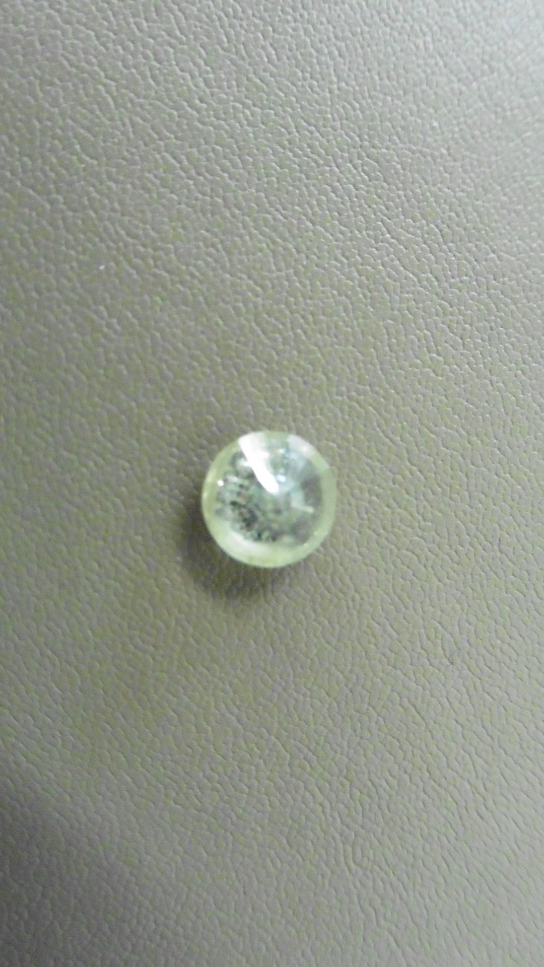 1.00ct Brilliant Cut Diamond, Enhanced stone.H colour, I2 clarity. . Valued at £1490 - Image 2 of 4