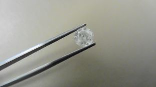 1.20ct Brilliant Cut Diamond, Enhanced stone. H colour, I2 clarity. . Valued at £1750