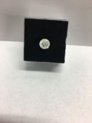 1.13ct Brilliant cut diamond G colour I2 clarity,Clarity enhanced appraisal 1500