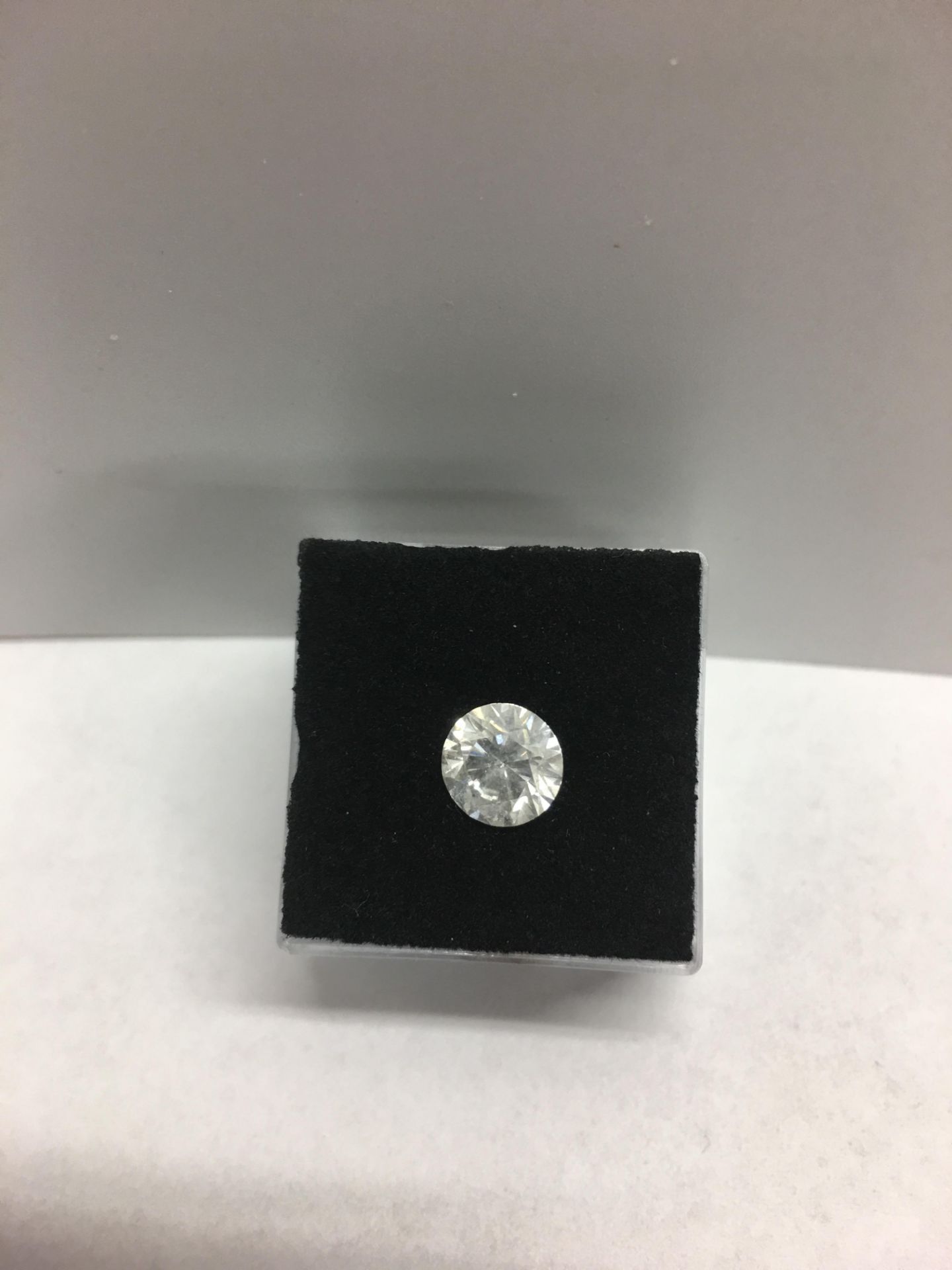 1.63ct Brilliant cut natural Diamond,no treatment,g Colour i2 clarity ,approval 4950