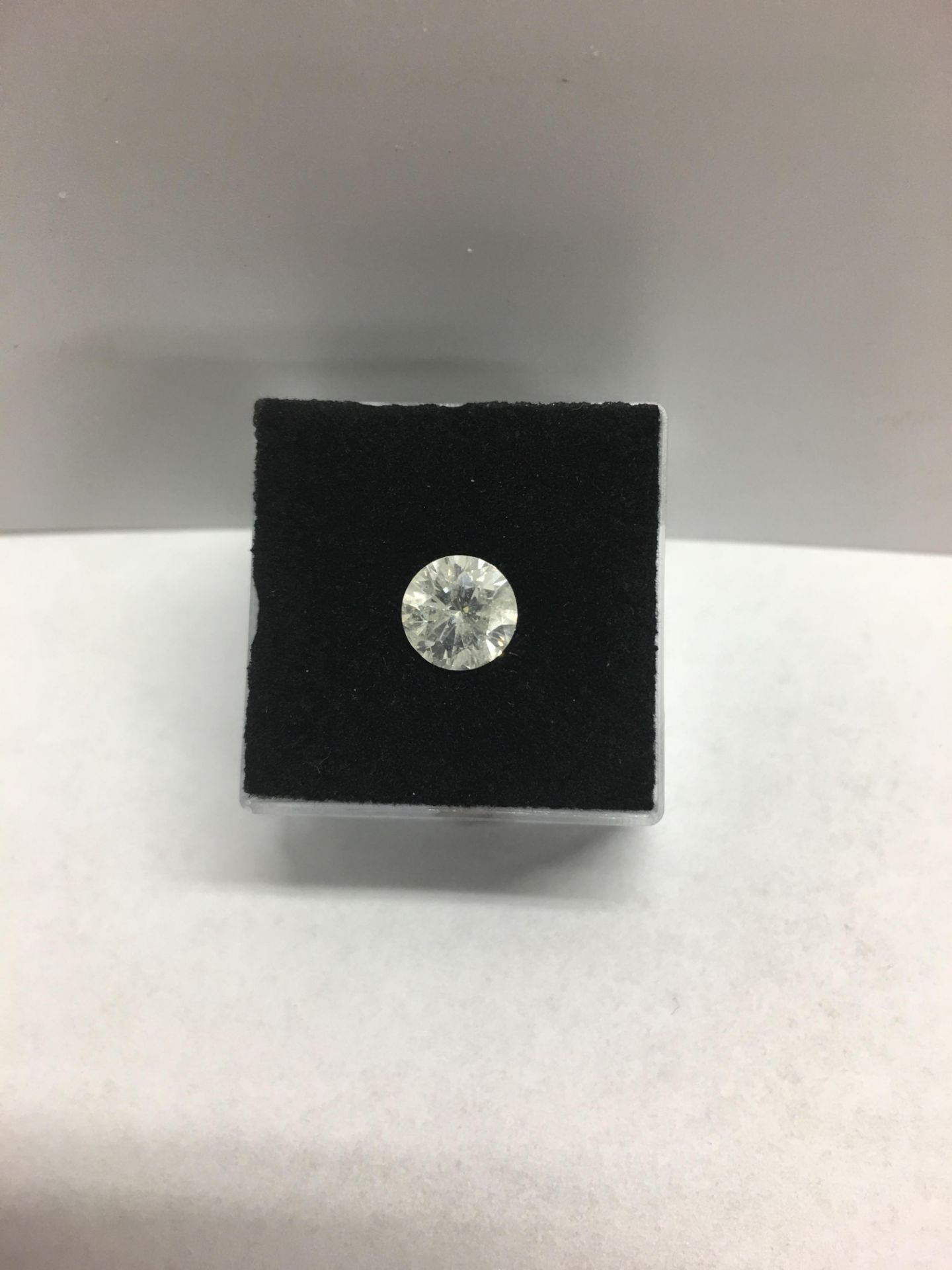 1.31ctt Natural brilliant cut diamond ,no treatment,F Colour I1 clarity,appraisals 3950