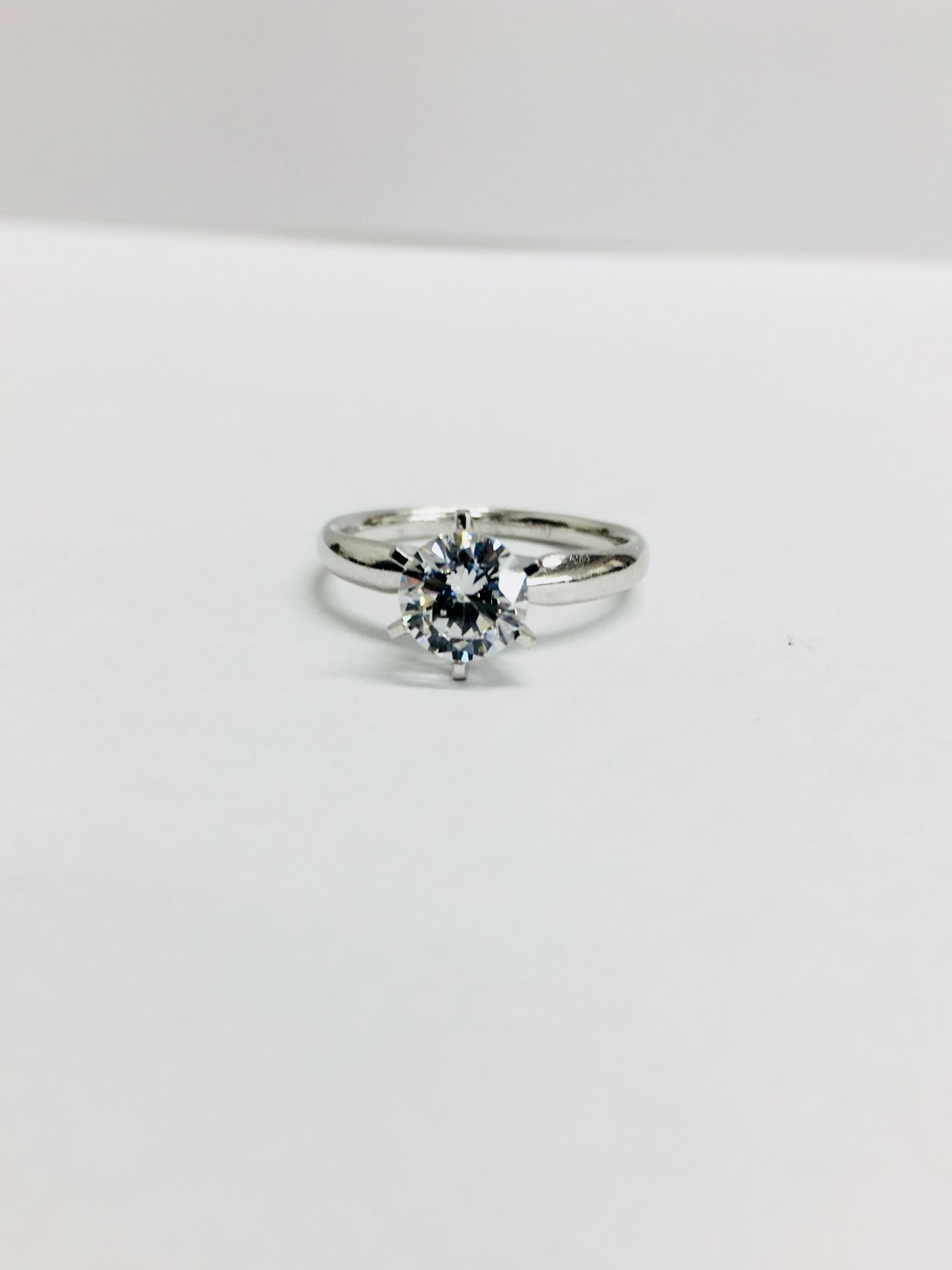 Platinum diamond solitaire ring,0.50ct h colour vs clarity diamond brilliant cut natural(clarity