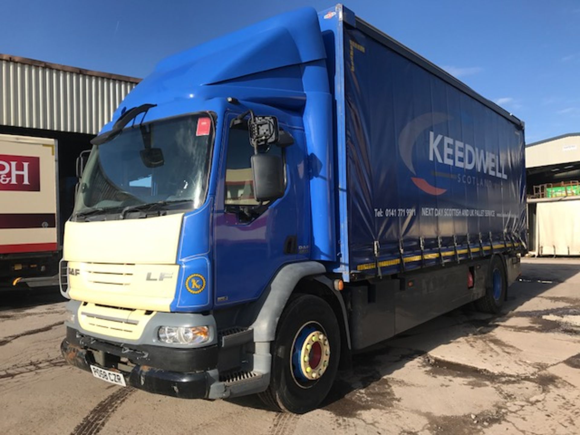 2008 DAF LF55-220 Curtainside - Image 2 of 7