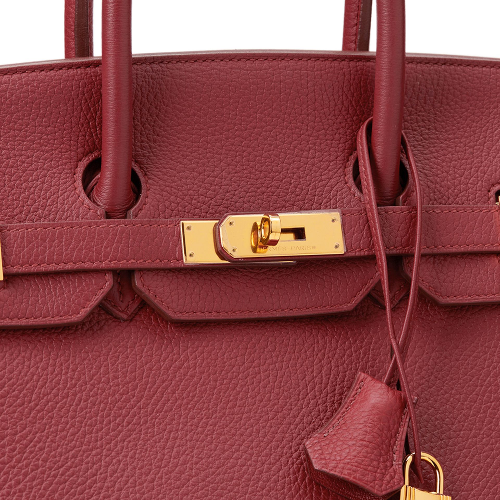 Hermès Rubis Clemence Leather Birkin 35Cm - Image 11 of 11