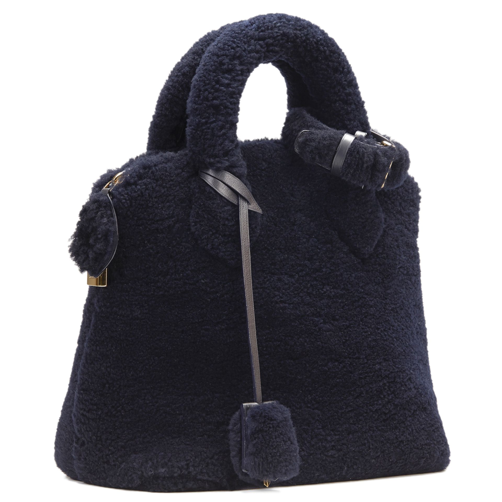 Louis Vuitton Marine Shearling Lockit Pulsion - Image 10 of 10