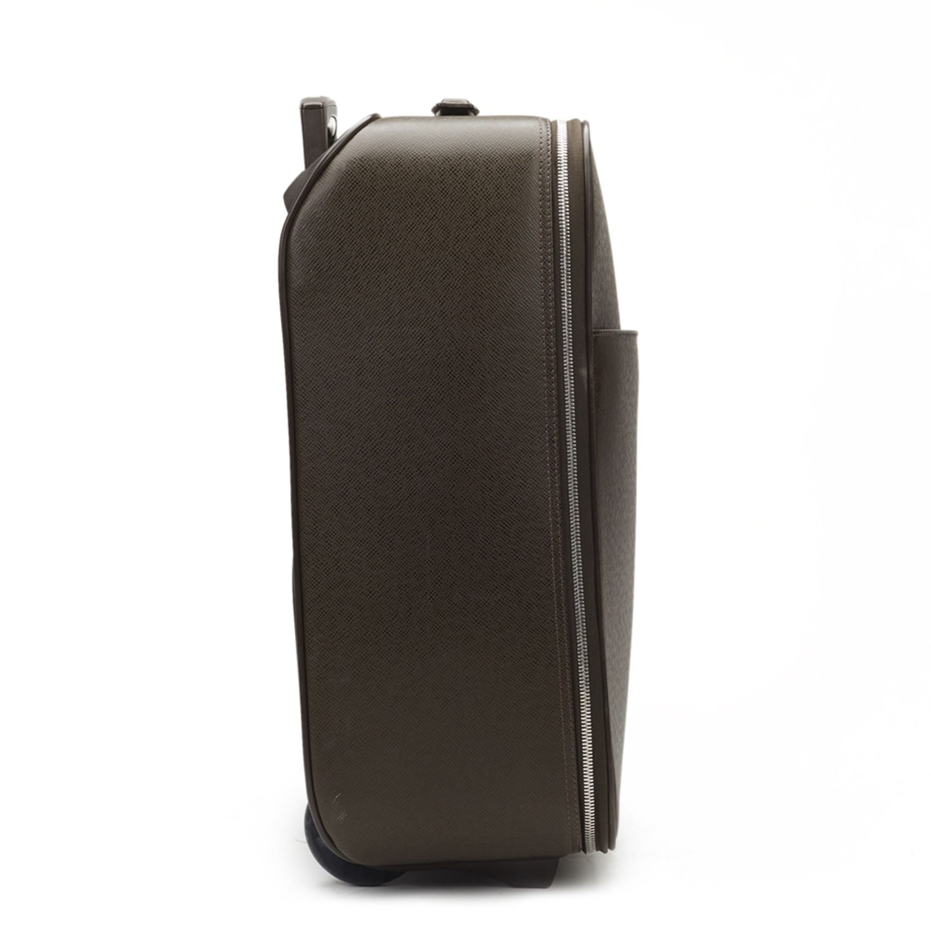 Louis Vuitton Brown Taiga Leather Pegase 45 Rolling Case - Bild 2 aus 11
