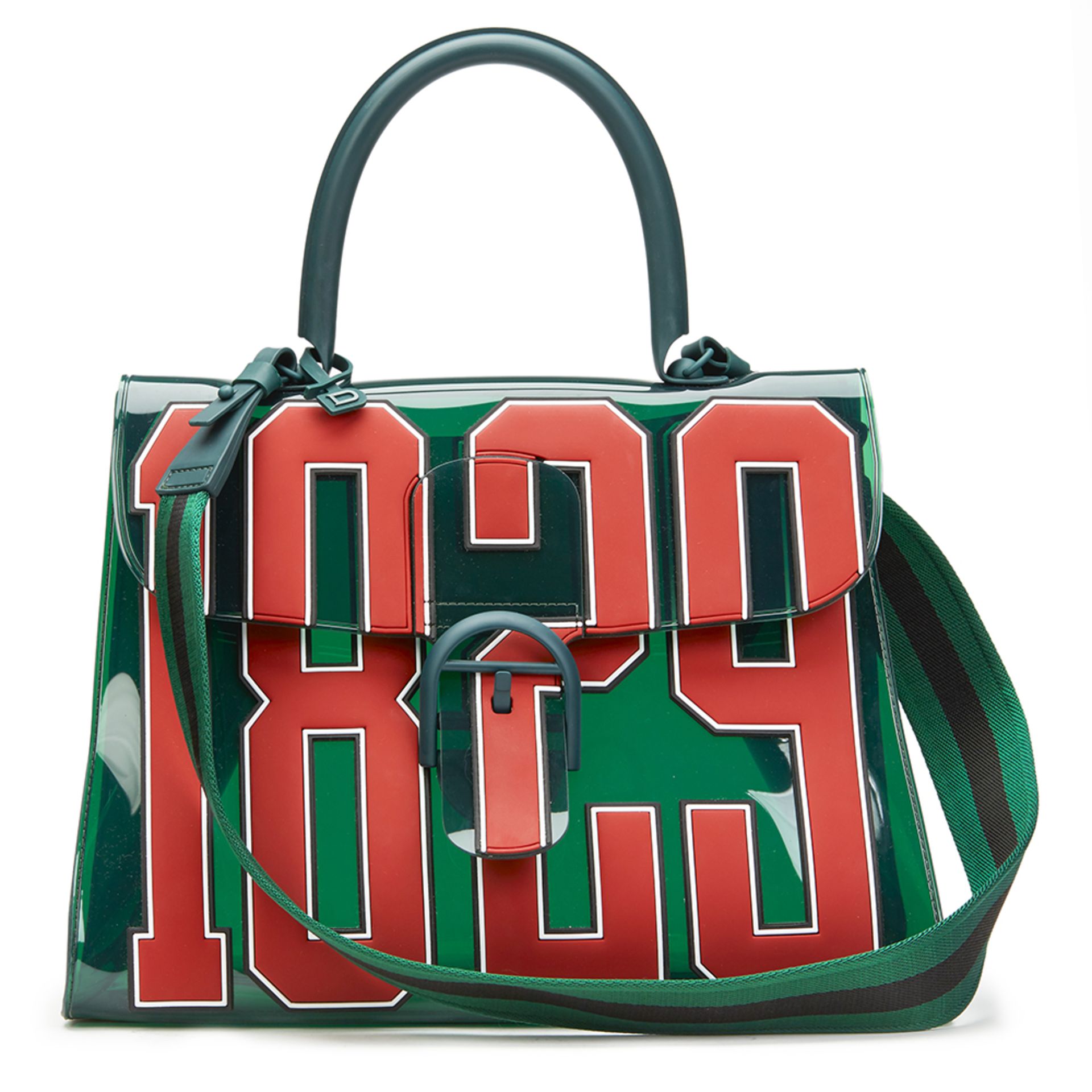 Delvaux Green Tinted Vinyl 1829 Hero Brilliant Mm