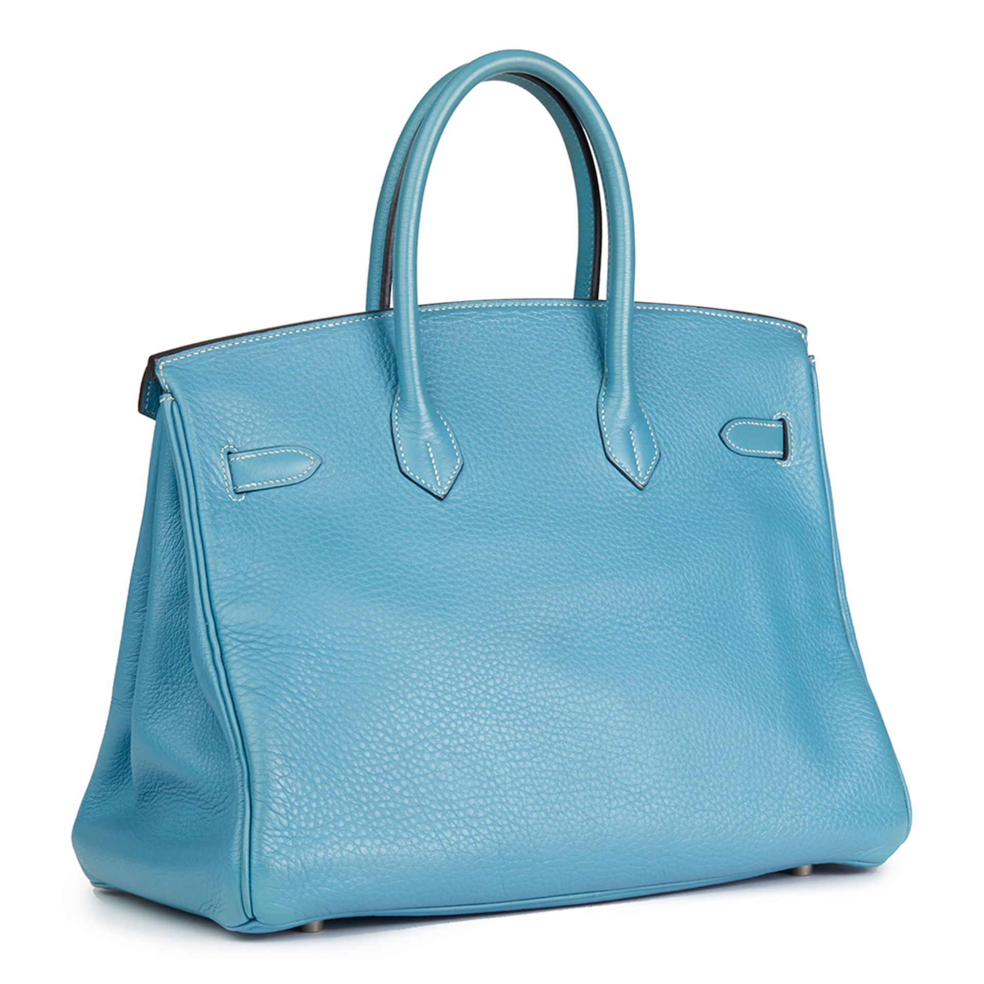 Hermès Blue Jean Fjord Leather Birkin 35Cm - Image 4 of 10