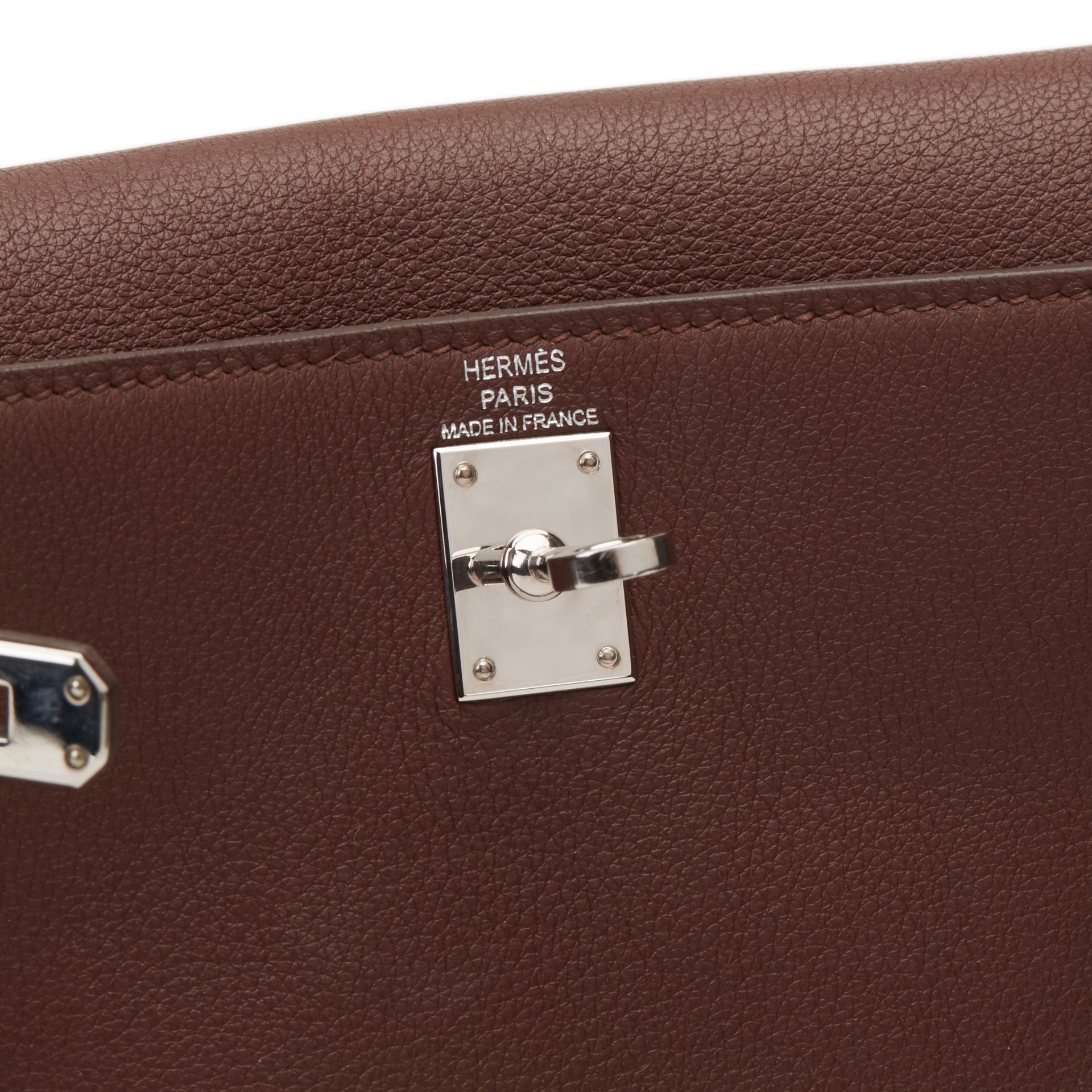 Hermès Havane Evergrain Leather Kelly Danse - Bild 7 aus 9