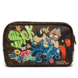 Louis Vuitton Hand-Painted 'Sick Of It All' X Year Zero London Toiletry Pouch