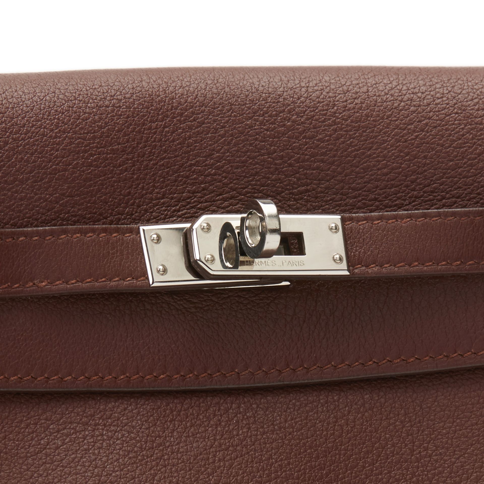 Hermès Havane Evergrain Leather Kelly Danse - Image 6 of 9