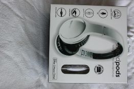 x2 BOOMPODS - Folding headphones in White