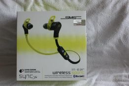 x3 SMS Wireless in-ear Sport headphones
