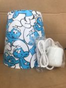 24 X Smurf Lamp Shade With Light Fitting Smurf Lamp Shade With 5 Second Light Fitting. Children'S