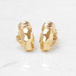 Cartier, 18k Yellow Gold Panthère Earrings