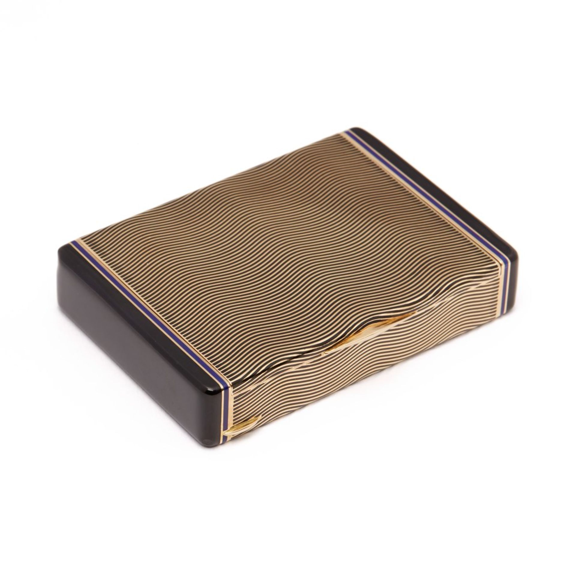 Cartier, 18k Gold & Enamel Art Deco Vanity Case - Image 13 of 14