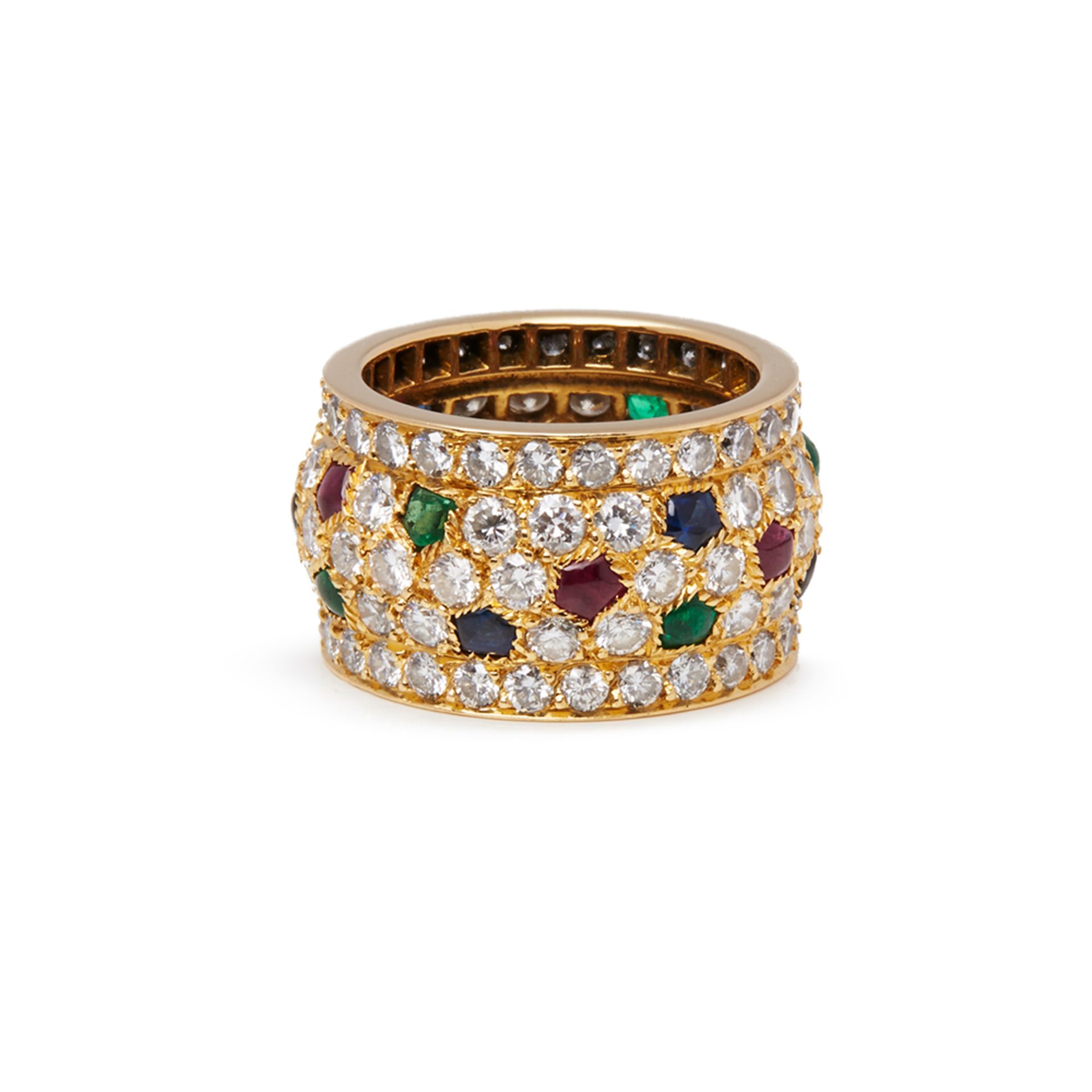 Cartier 18k Yellow Gold Nigeria Ring - Image 3 of 7