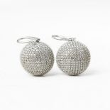 Bottega Veneta Sfera Diamond Earrings