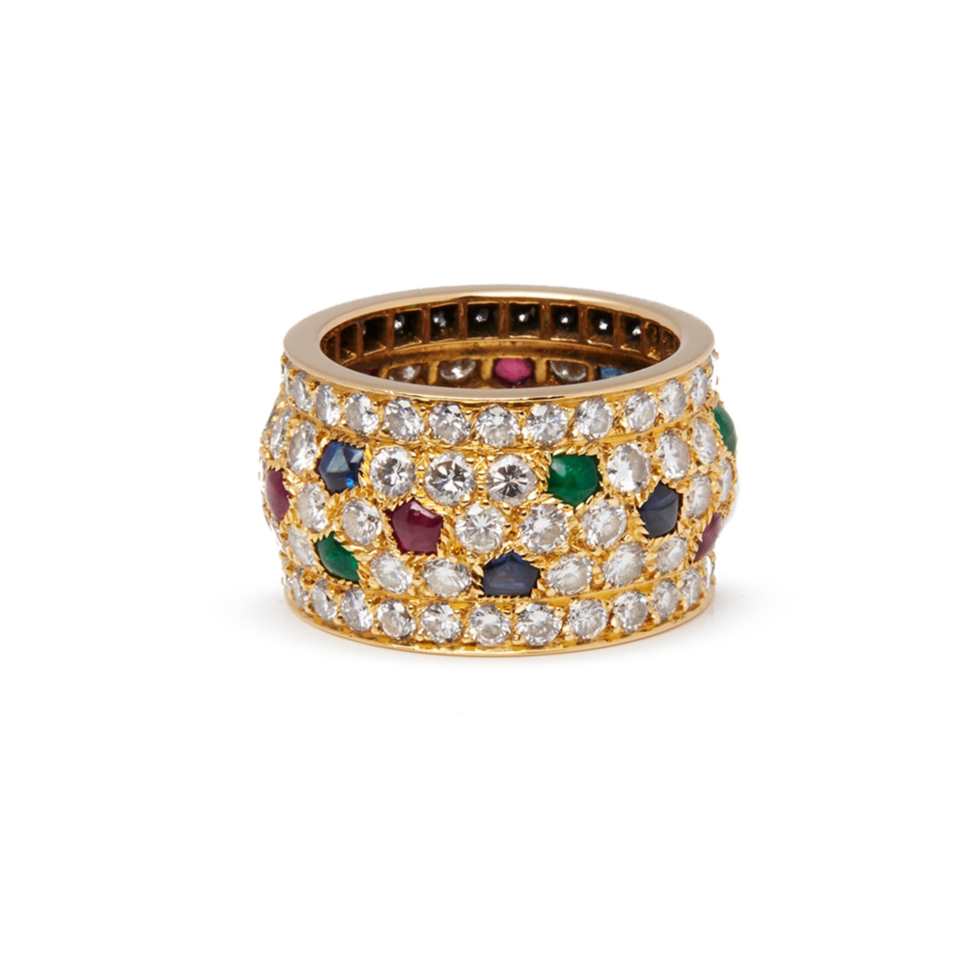 Cartier 18k Yellow Gold Nigeria Ring - Image 2 of 7