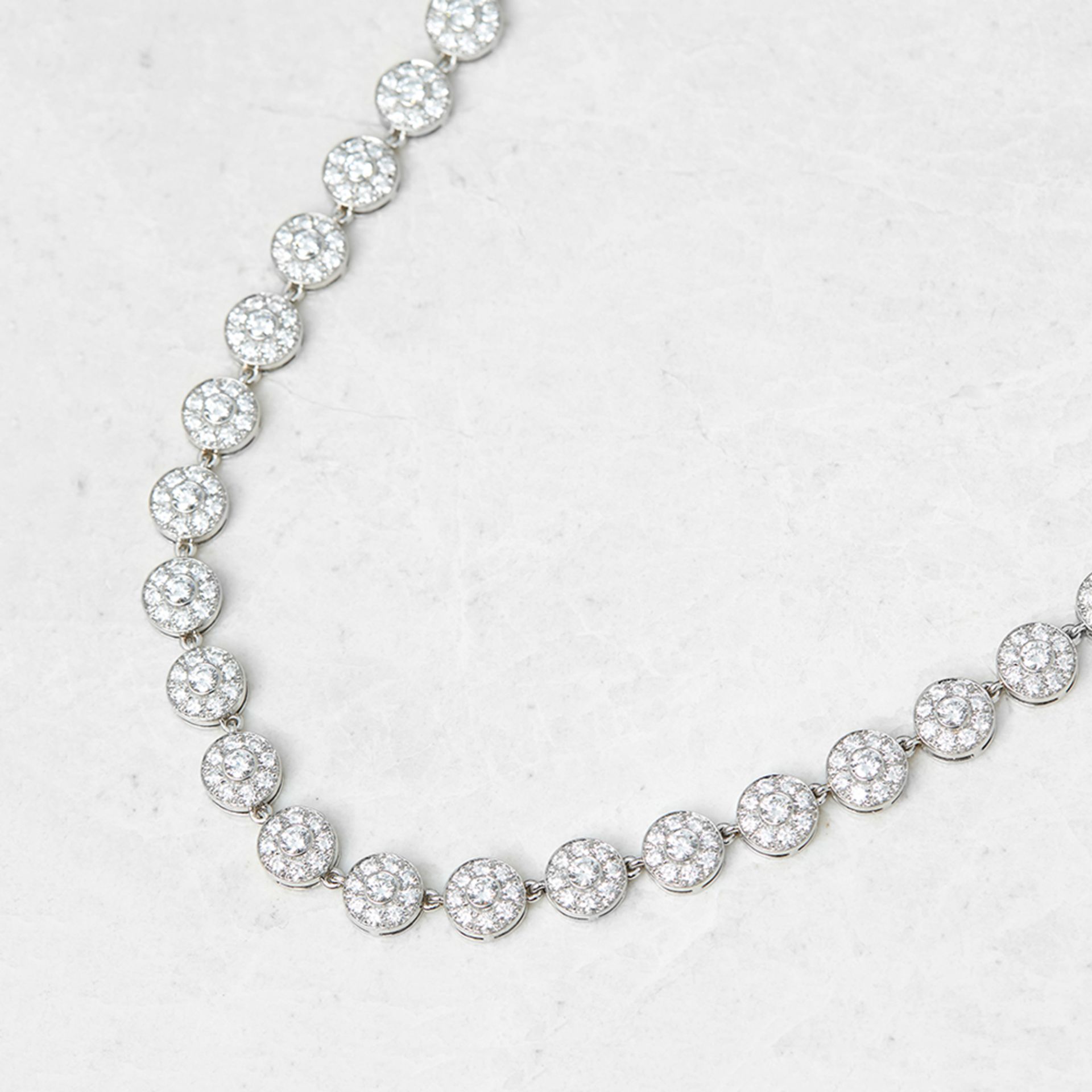 Tiffany & Co. Platinum Diamond Circlet Necklace