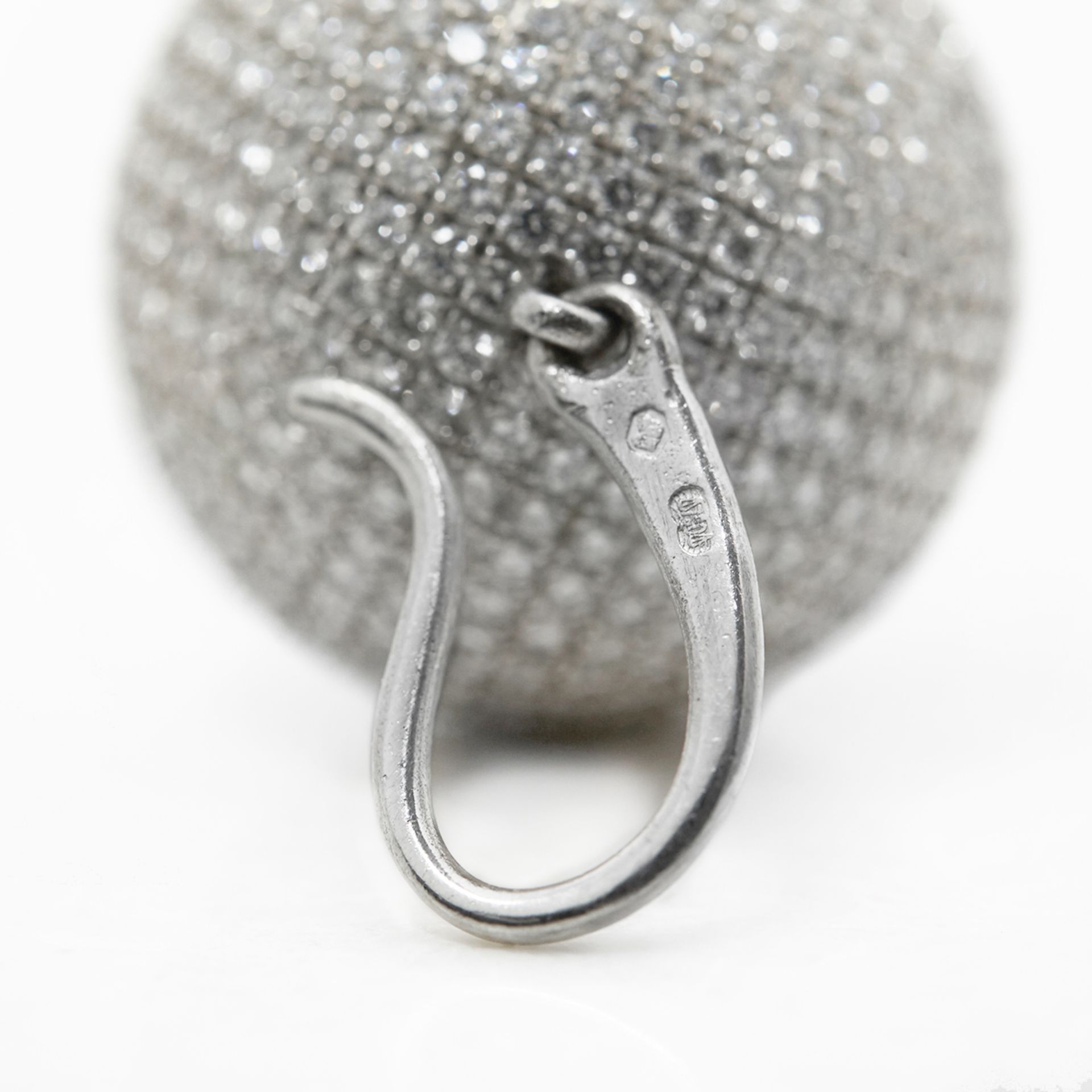 Bottega Veneta Sfera Diamond Earrings - Image 6 of 8