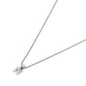 Mappin & Webb Platinum 0.70ct Diamond Necklace