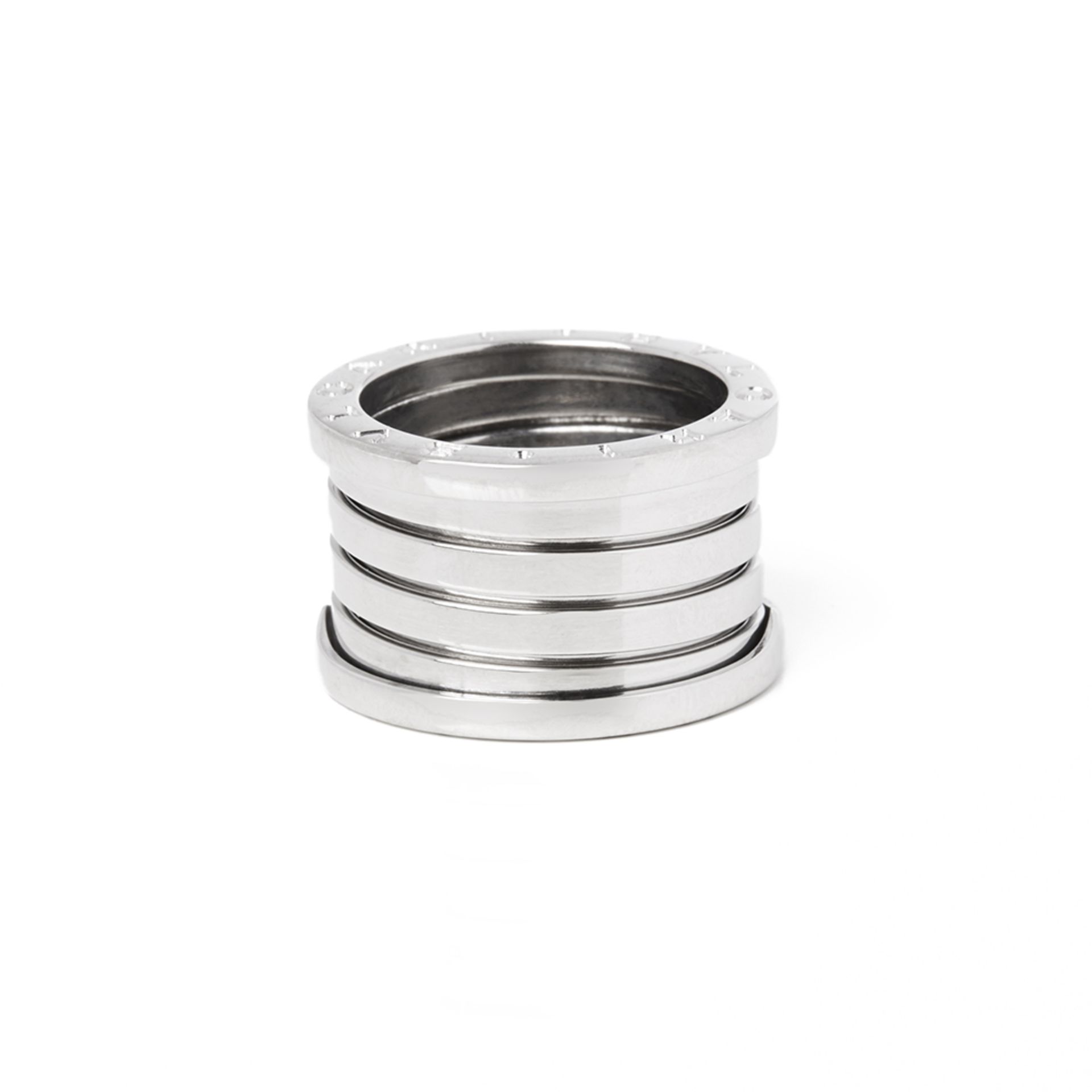 Bulgari 18k White Gold B.Zero 1 Ring Size L 1/2 - Image 3 of 6