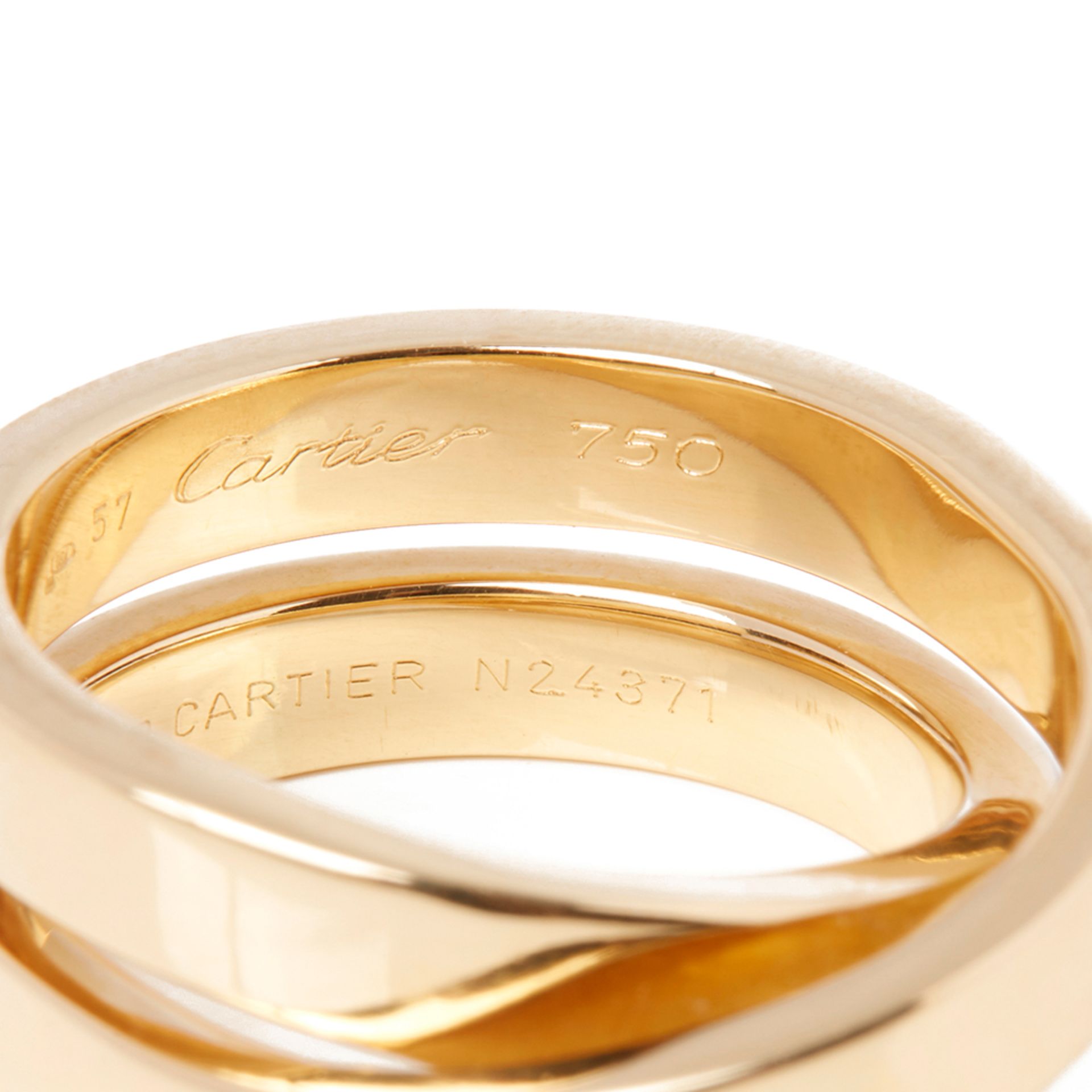 Cartier 18k Yellow Gold Paris Nouvelle Vague Ring - Image 7 of 8