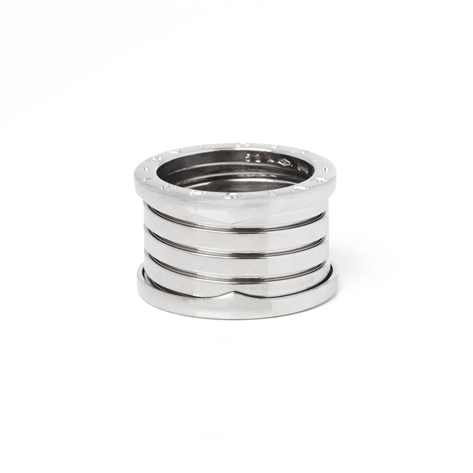 Bulgari 18k White Gold B.Zero 1 Ring Size L 1/2 - Image 2 of 6