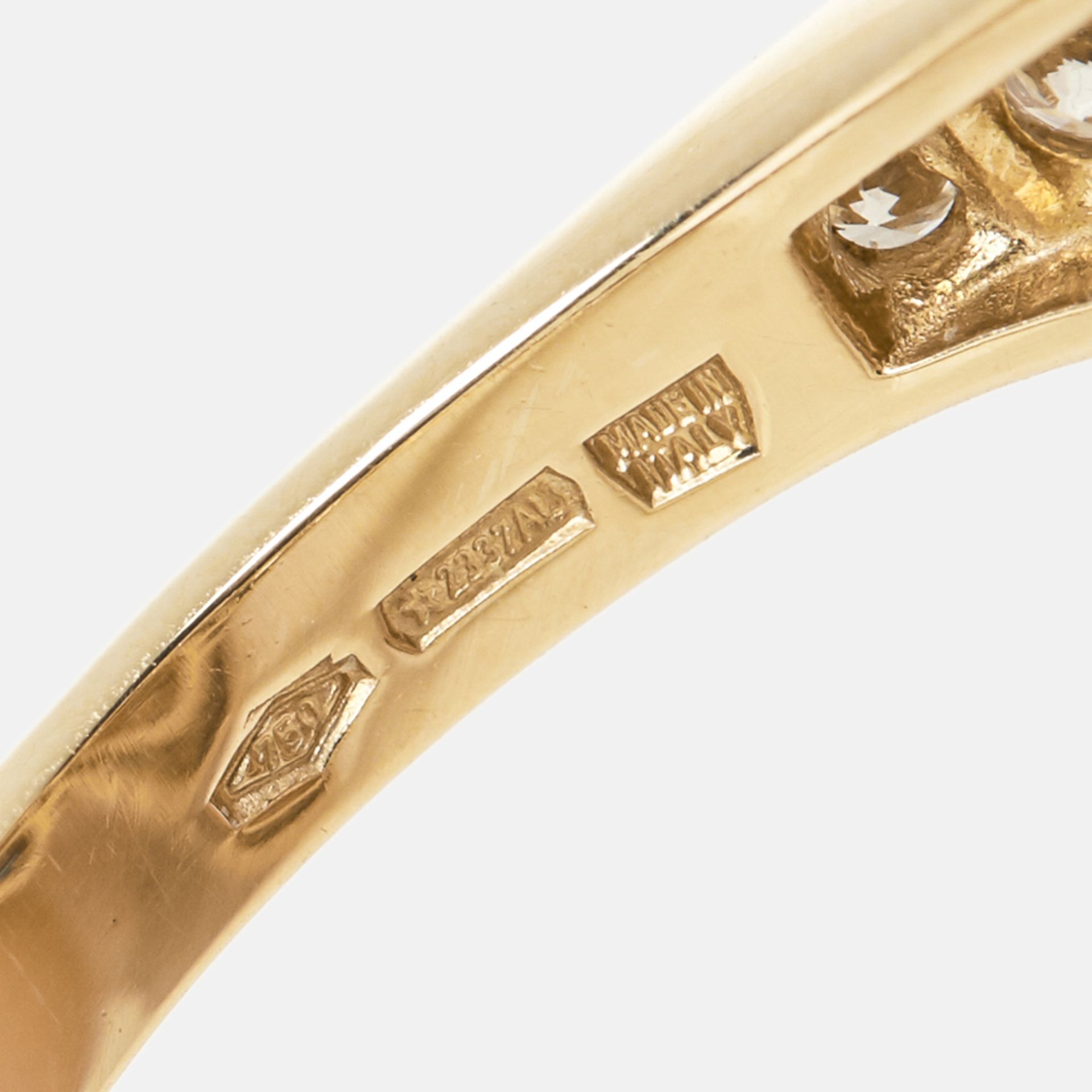 Bulgari 18k Yellow Gold Multi-Gemstone Allegra Ring - Image 7 of 7